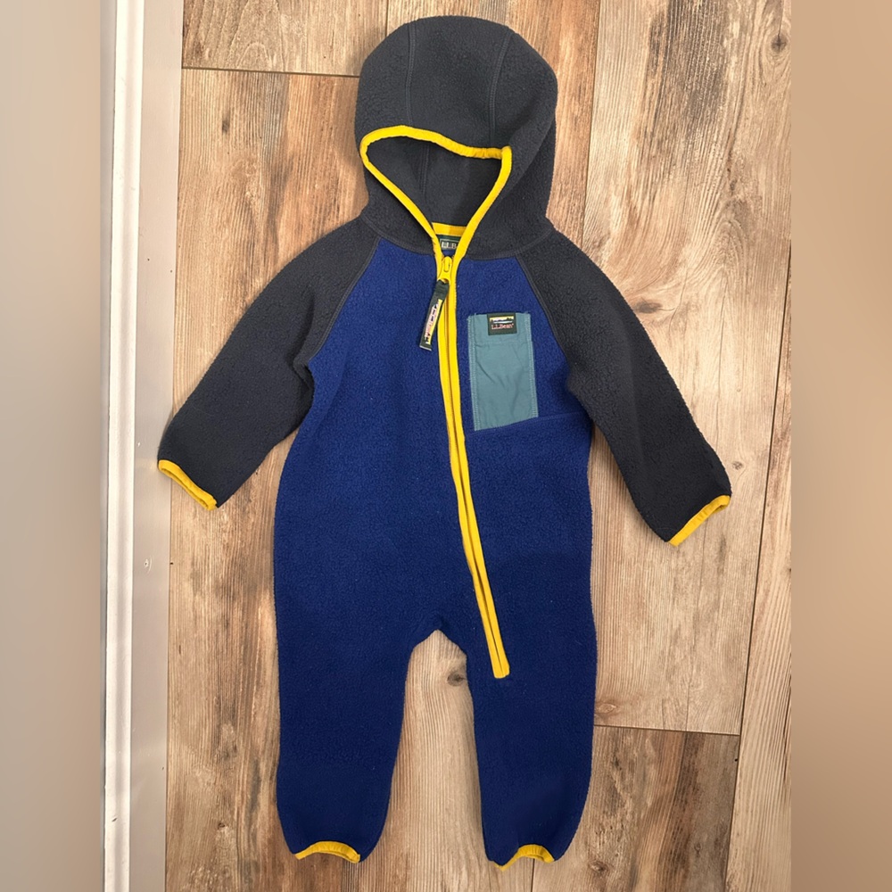 L.Bean Infants' Retro Mountain Classic fleece 3-6 months